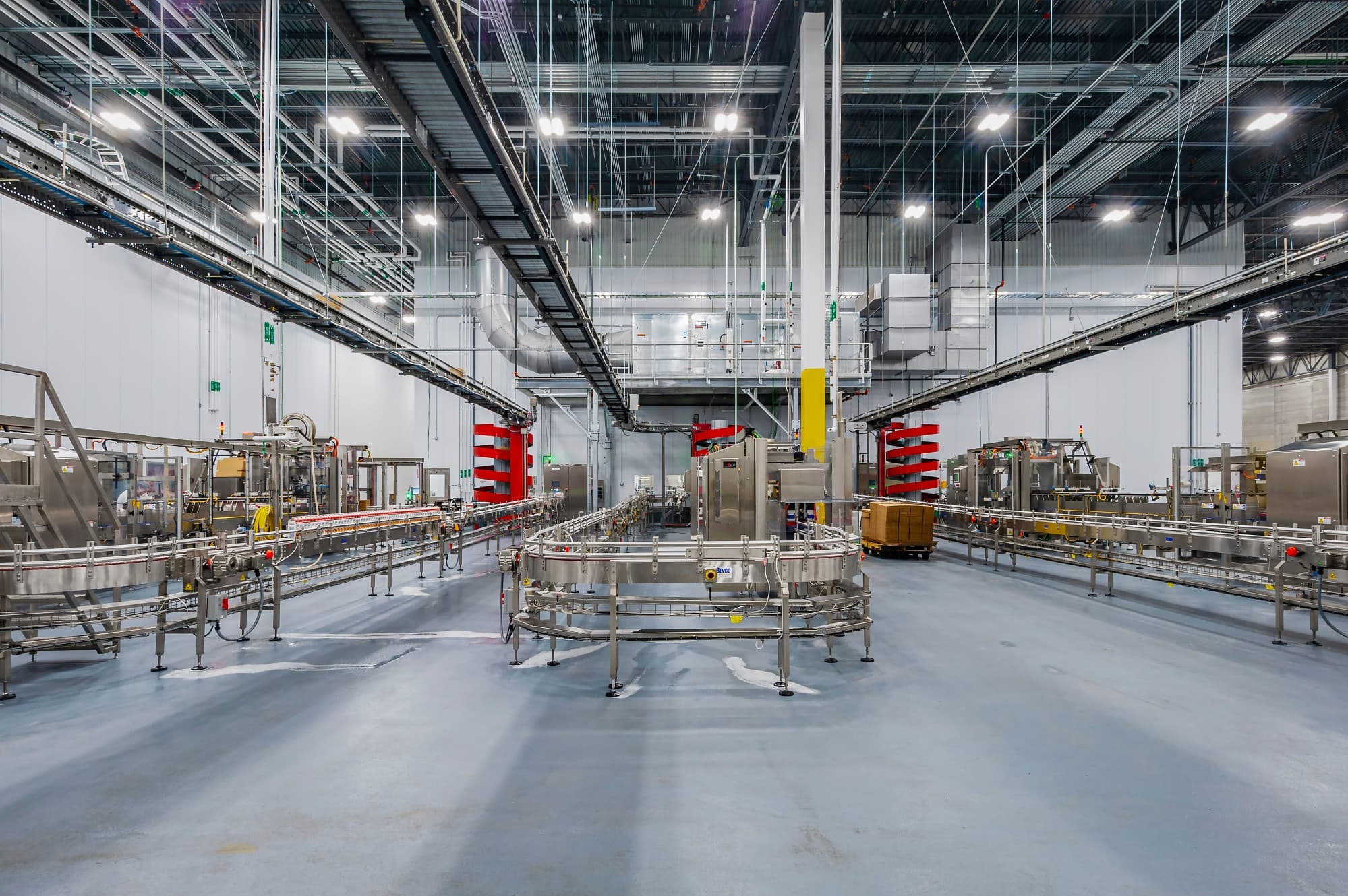 industrial food processing plant